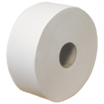 Toaletní papír 2-vrstvý bílý 24cm 6ks JUMBO foto